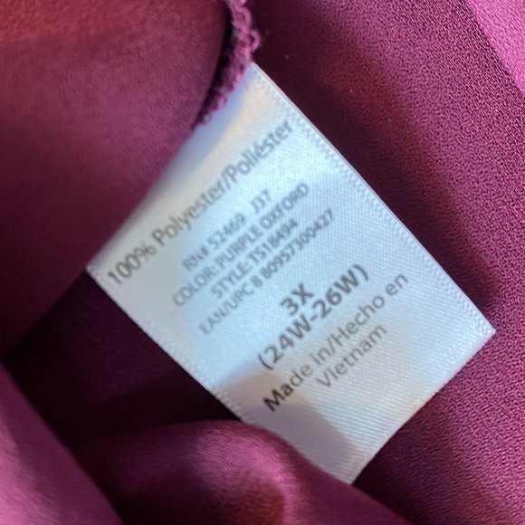 📌 Terra & Sky Soft flowing long Sleeves Blouse with Keyhole - Picture 11 of 13